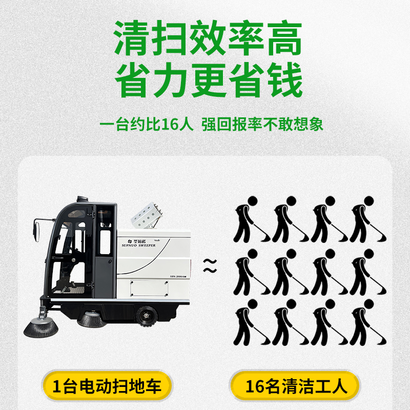 琼中电动扫地车：工厂清洁效率的革命性提升