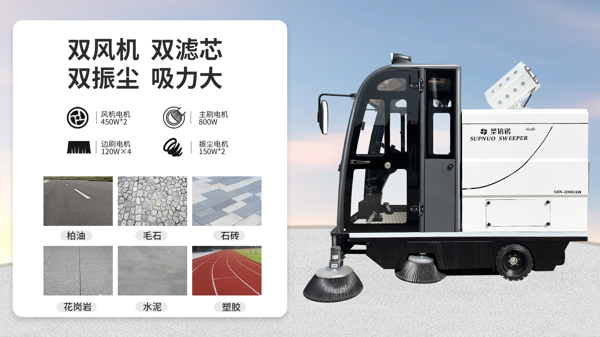 琼中电动扫地车在机场清洁中的应用